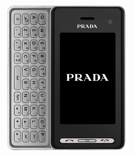 lg prada touchscreen phone